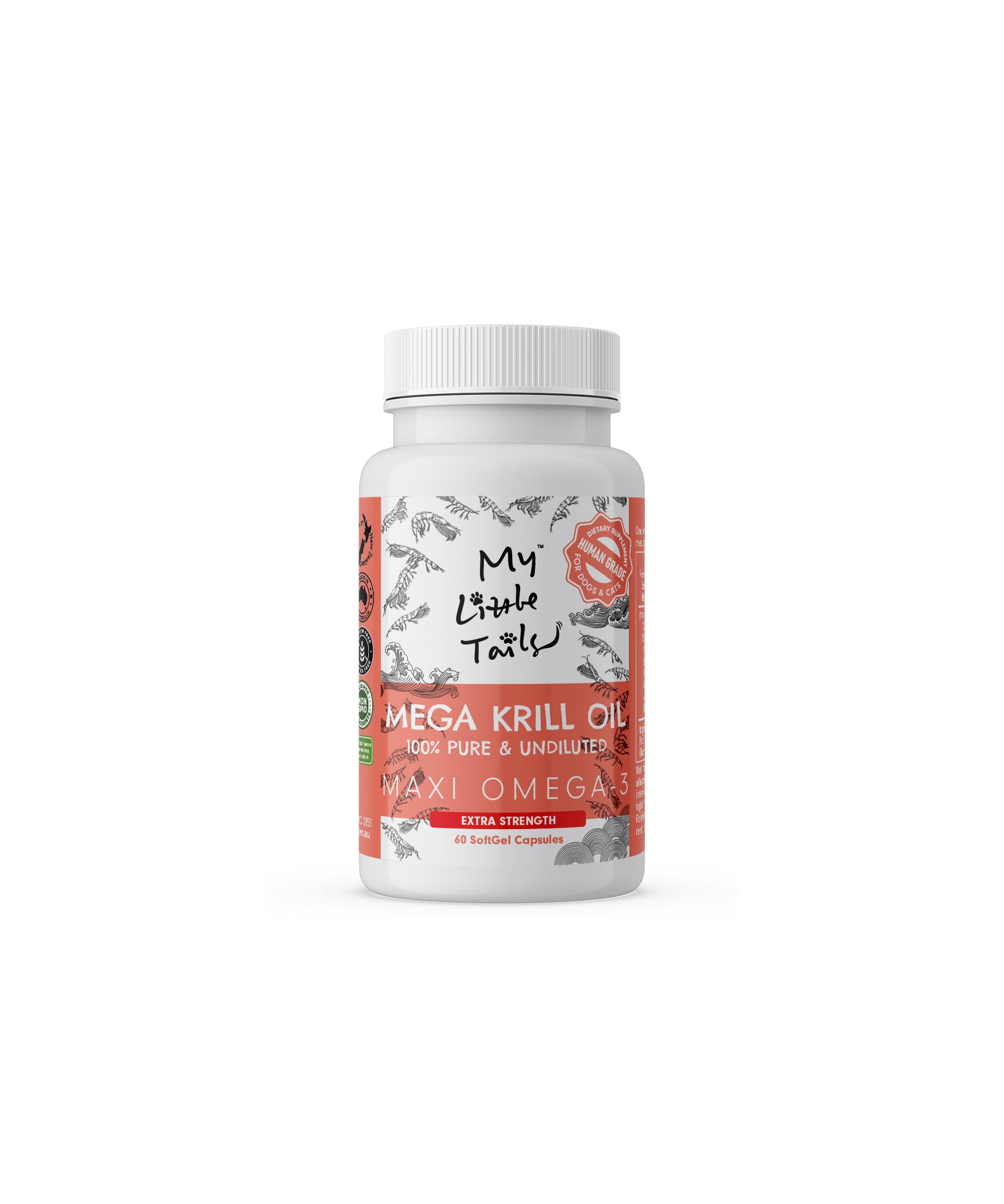 Krll Oil for Dogs Skin & Coat Omega 3